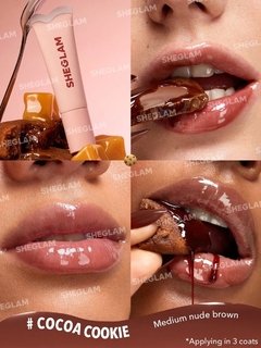 SHEGLAM Crystal Glaze Moisturizing Lip Care - Cocoa Cookie - comprar online