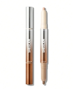 SHEGLAM Fine line 2 in 1 nose contour & highlight pen - Umber