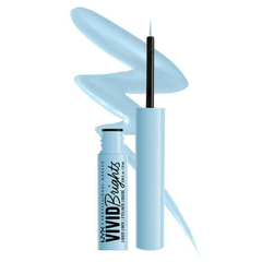 NYX Vivid brights colored liquid eyeliner - BLUE THANG