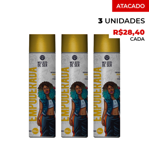 3 Shampoos Hidratante Empoderada Physis home care 250ml