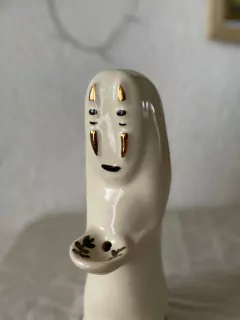 SIN CARA albino - sahumador - a pedido! - dillon ceramica