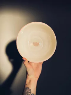 CUENCO HOWL GRANDE salmon - en internet