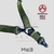 Bandoleira Tática Militar Magpul Ms3 para Uso em 1 ou 2 Pontos - Verde na internet