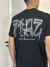 Camiseta Fire Dripped Grey (preta)
