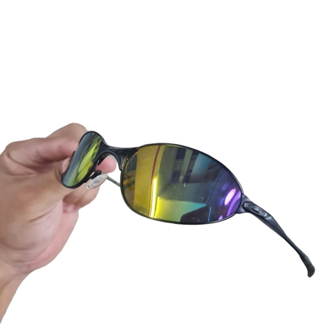 Juliet Wire 2.0 Carbon Lentes Arco Íris - Kit Preto