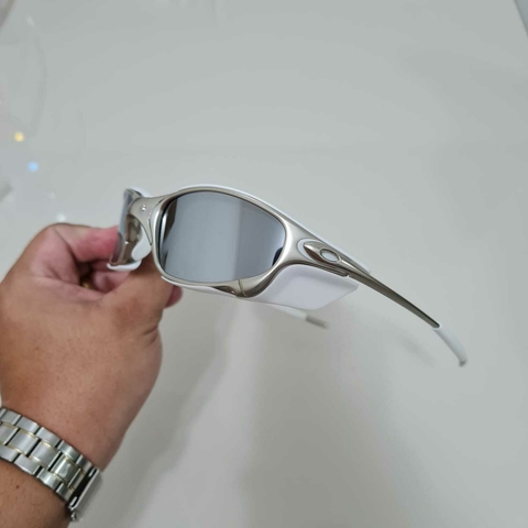 Juliet Plasma Lentes Liquid Metal - Kit Branco + Sideblinder Branco