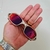 Juliet Plasma Lentes Tanzanite - Kit Preto + Sideblinders Vermelho - Company Vip