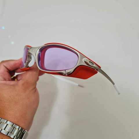 Juliet Plasma Lentes Low Light - Kit Branco + Sideblinders Vermelho