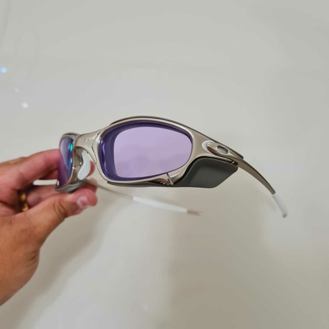 Juliet Plasma Lentes Low Light - Kit Branco + Sideblinders X-metal