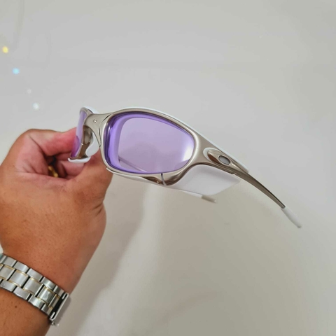 Juliet Plasma Lentes Low Light - Kit Branco + SideBlinders Branco