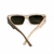 Óculos De Sol Retro Magnoh Nude Lentes Coffee Degradê - Company Vip