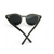 Óculos De Sol Fleylatch Invisible Fumê Lentes Black Proteção uv400 - Company Vip
