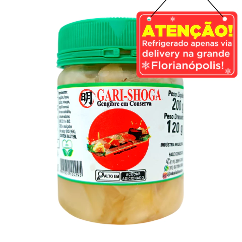 Gengibre em Conserva Gari-Shoga Maru Naka 200g