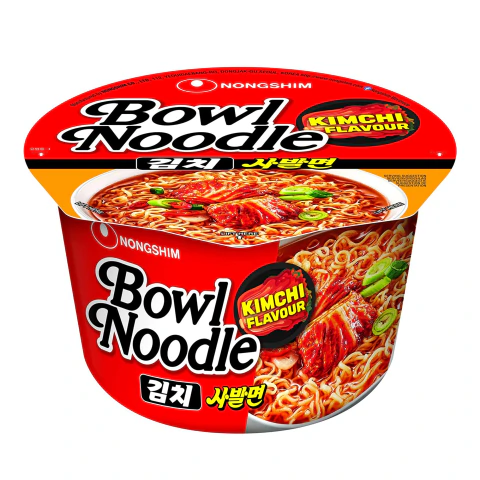 Macarrão Instantaneo Ramen Coreano Cup Bowl Kimchi Nongshim 100g