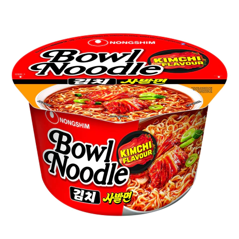 Ramen Cup Bowl Noodle sabor Kimchi Nongshim 100g