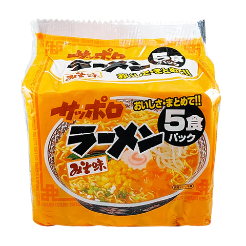Ramen Japonês Sapporo Sabor Missô contém 5 porções Sunaoshi 420g