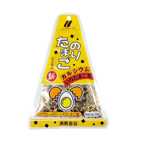 Tempero para Arroz Furikake Alga Marinha e Ovo Urashima 33g