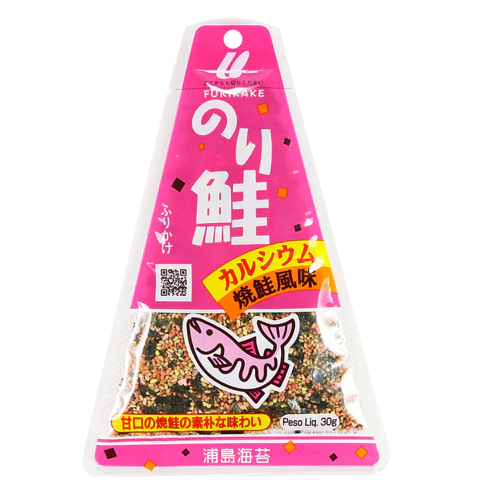 Tempero para Arroz Furikake Alga Nori e Salmão Urashima 30g