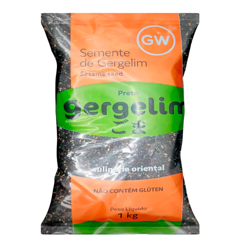 Gergelim Preto GW 1KG