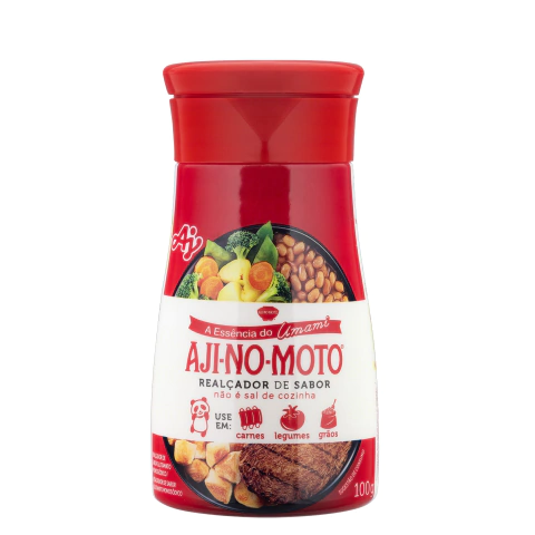 Glutamato Monossódico Realçador de Sabor Ajinomoto 100G