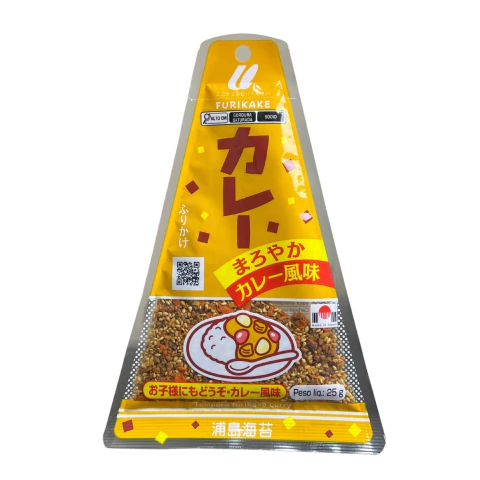 Tempero para Arroz Furikake Curry Urashima 25g