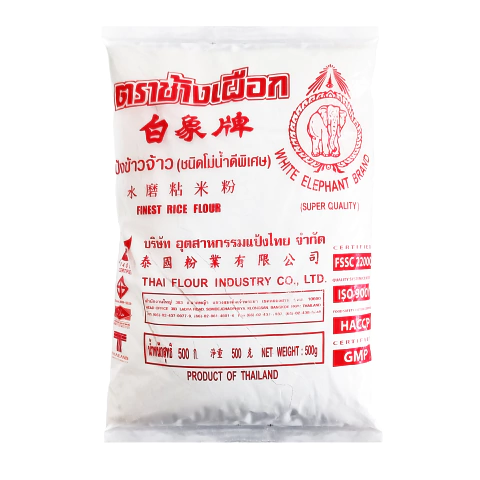 Farinha de Arroz Não Glutinosa Thai 500g