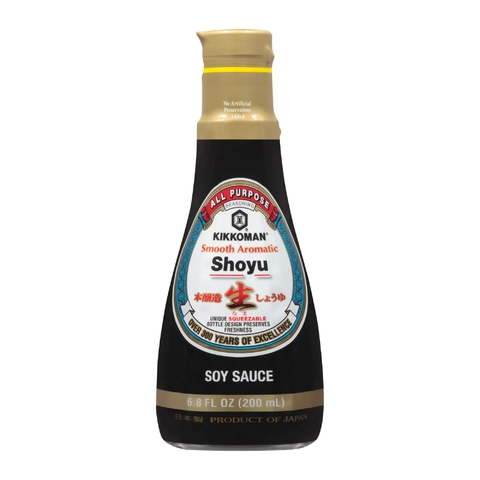 Shoyu Smooth Aromatic Nama Kikkoman 200ml