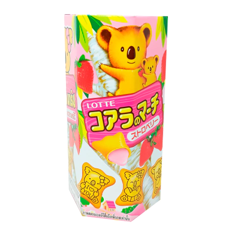 Biscoito Sabor Morango Koala Lotte 37g