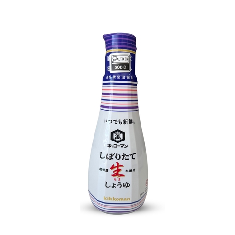 Shoyu Shiboritate Nama Kikkoman Importado 200ml