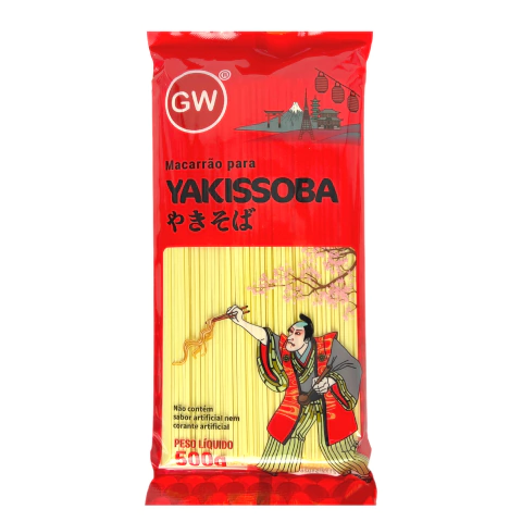 Macarrão Importado Para Yakissoba Mailaoda 500g