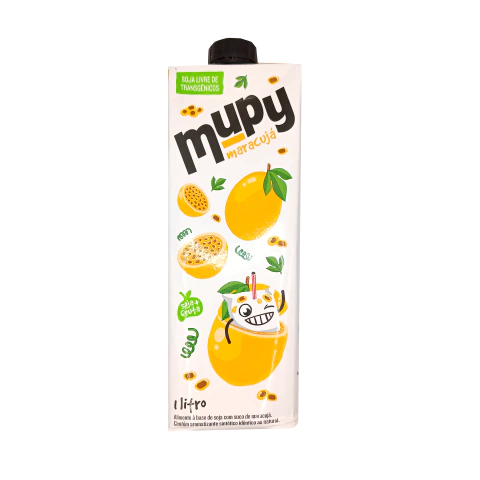 Suco a Base de Soja Sabor Maracujá Mupy 1L