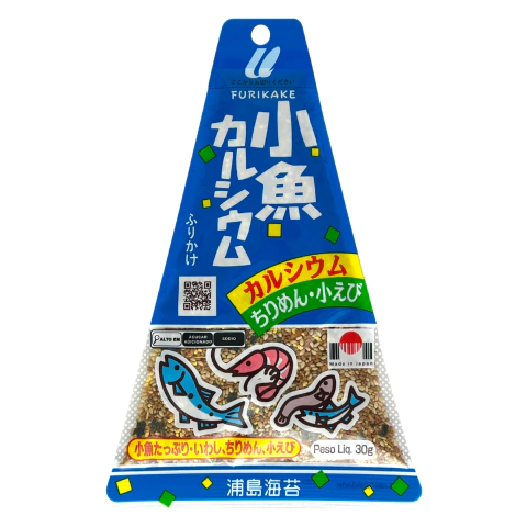 Tempero para Arroz Furikake Cálcio de Peixe Urashima 30g