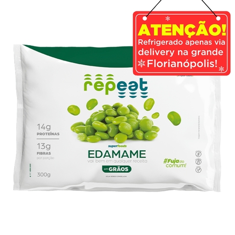 Edamame em Grãos Soja Congelada Veggie 300g