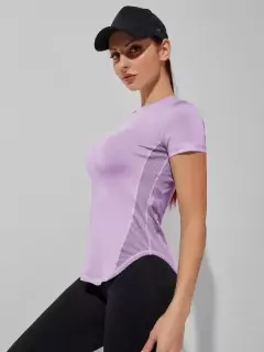 Camiseta Dry Fit Moda Gringa - Donna Lua Fitness