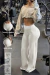 Calça Flare Pantalona Wide Moda Gringa na internet