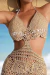 Saída de Praia Com Franja de Renda Desert - Donna Lua Moda Fitness