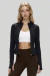 Jaquetinha Ziper Gold Moda Gringa - Donna Lua Moda Fitness