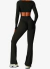 Conjunto Manguinha Flare Bomb Moda Gringa - Donna Lua Fitness