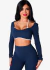 Conjunto Manguinha Vintage Nylon Moda Gringa - comprar online