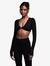 Cropped Manguinha Musera Moda Gringa - Donna Lua Fitness