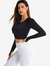 Cropped Manguinha Basic Moda Gringa na internet