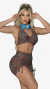 Conjunto Shorts Estampado Fita Light na internet