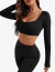 Cropped Manguinha Hanna Moda Gringa na internet