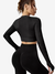 Imagem do Cropped Manguinha Canelado Moda Gringa