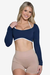 Cropped Manguinha Vintage Nylon Moda Gringa - loja online