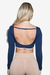 Imagem do Cropped Manguinha Vintage Nylon Moda Gringa