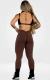 Legging V Nylon Moda Gringa (Várias Cores) - Donna Lua Fitness