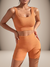 Conjunto Shorts Canelado Sem Empina Moda Gringa - loja online