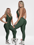 Macacão Liso Costa Nua - Donna Lua Fitness