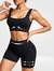 Conjunto Shorts Sem Empina Fada Moda Gringa - Donna Lua Fitness